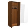 Шкаф для одежды ДСП трехдверный с антресолью комбинированный, шкафы, тумбы , сто
