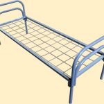 Двухъярусные кровати металлические престиж,  с лестницами
